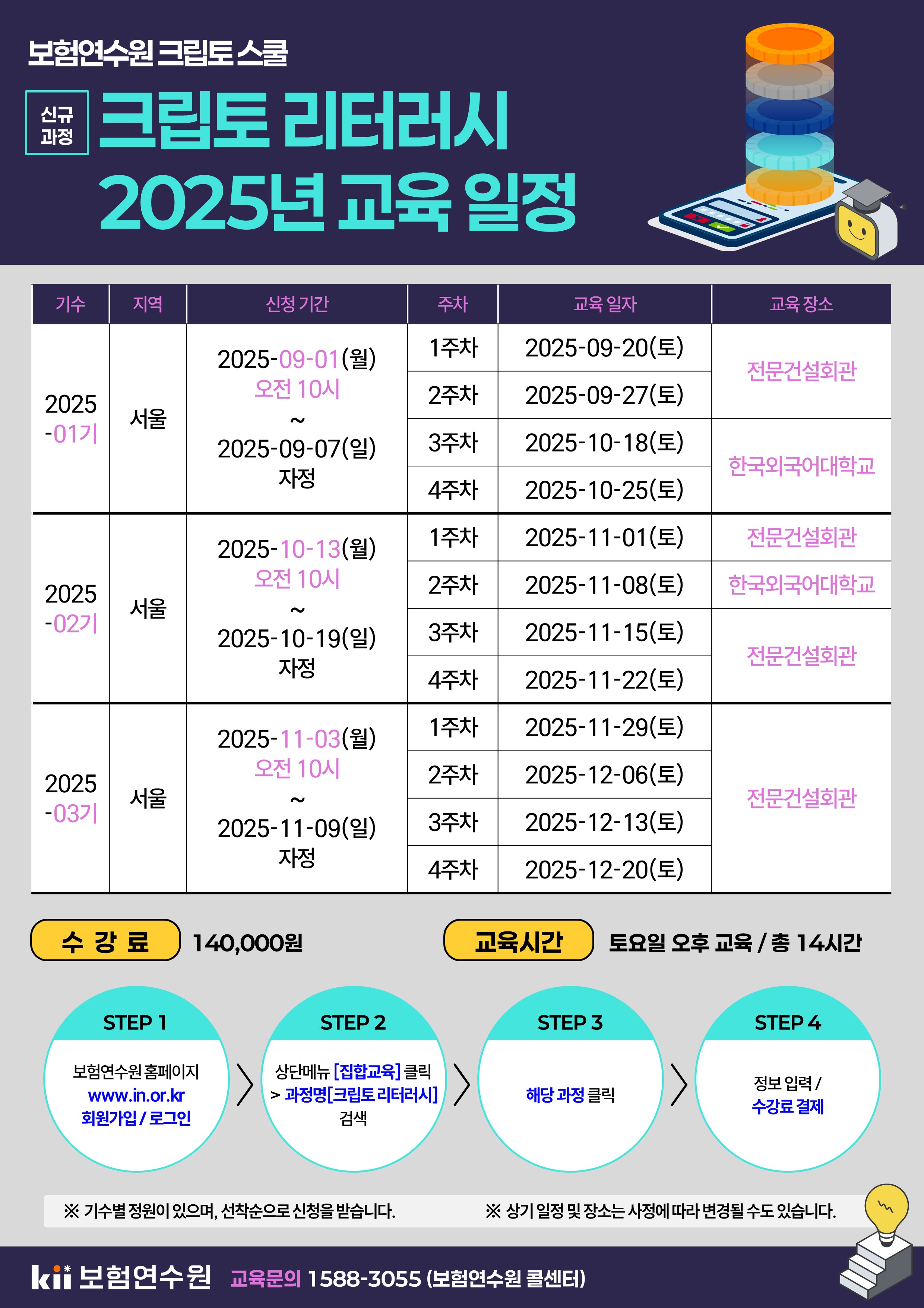 보험연수원, 크립토 스쿨 